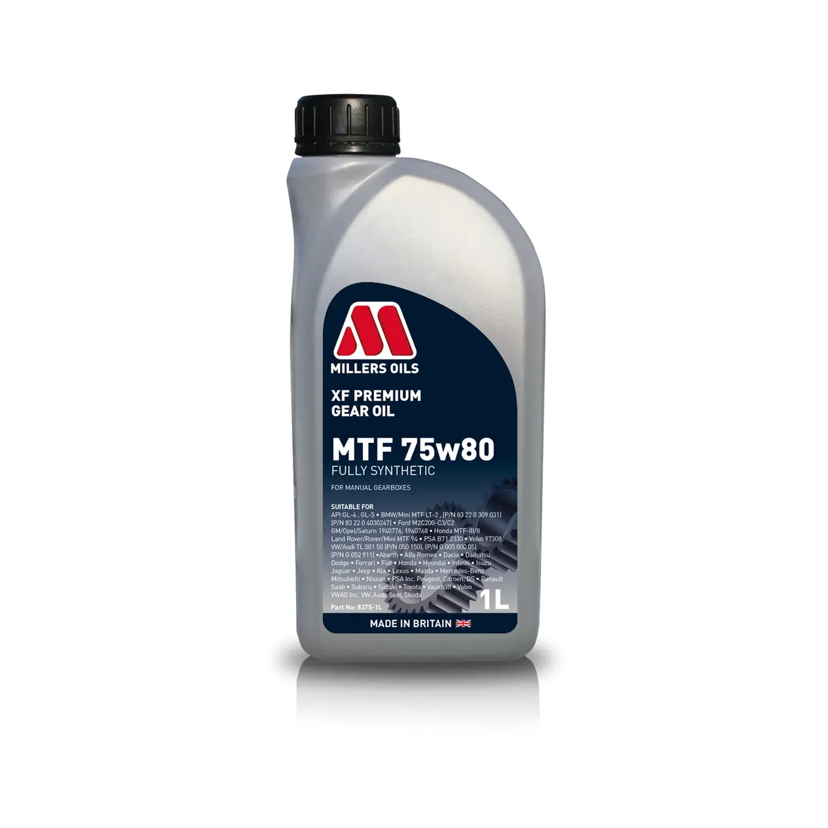 Millers Oils | Xf Premium 75W80 Manual Transmission Oil 1