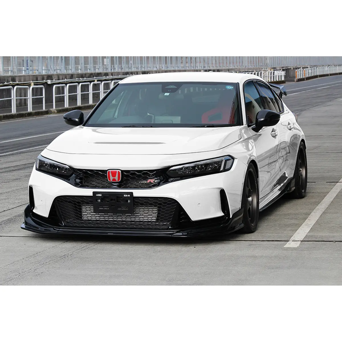 M&M Honda | 3-Piece Front Lip Spoiler | Honda Civic Type R | Fl5 2.0T K20c1 | 2023+ 1