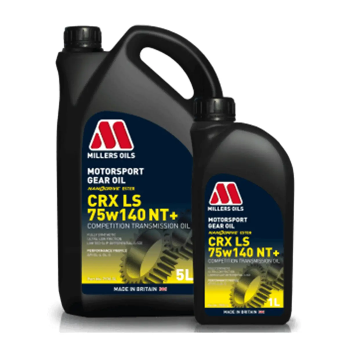 Millers Oil | Nanodrive Crx Ls 75W140 Nt+ Fully Synthetic Transmission Oil 1