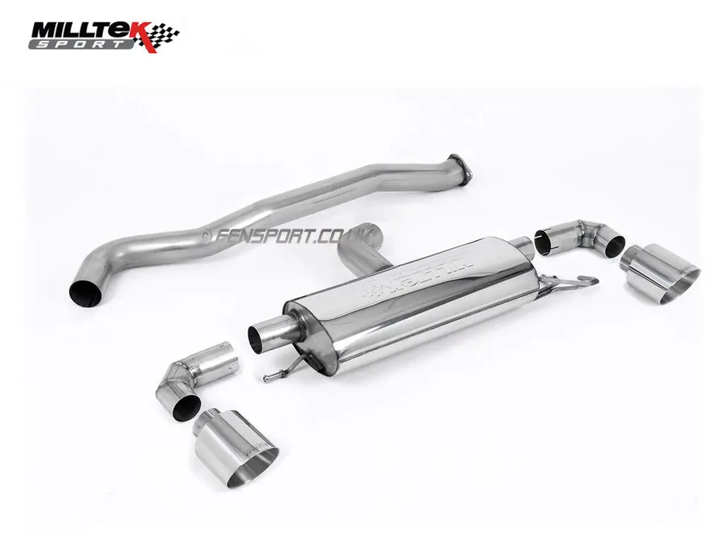 Milltek - Exhaust System - Non Resonated - Gr Yaris 1