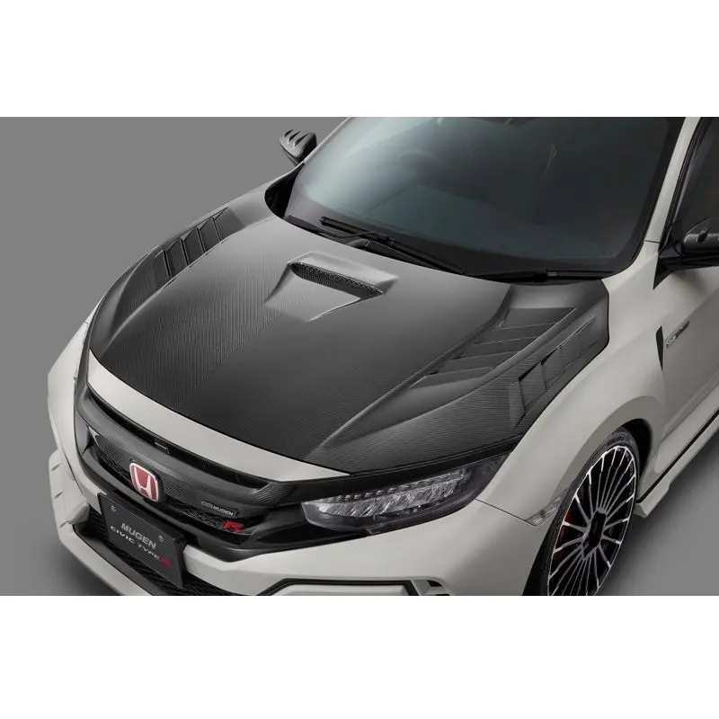 Mugen Carbon Aero Bonnet | Honda Civic Type R | Fk8 2.0T K20c1 | 2017+ 1