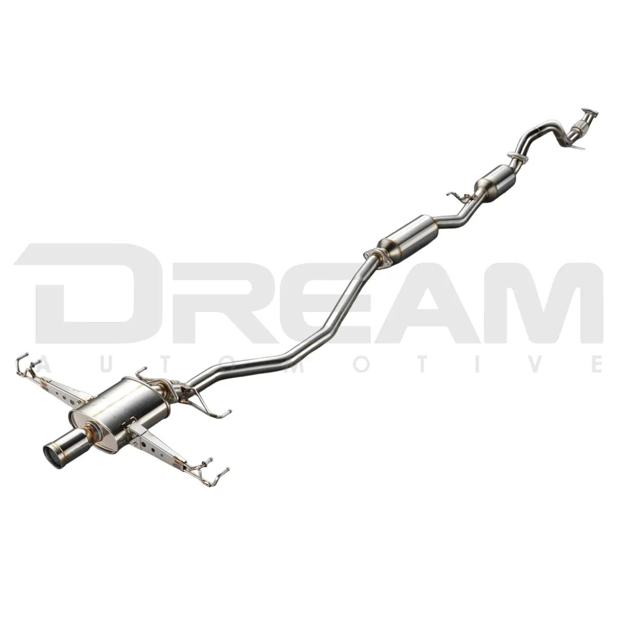 Mugen | Group B Cat Back Titanium Sports Exhaust System | Honda Civic Type R | Fl5 2.0T K20c1 | 2023+ 1