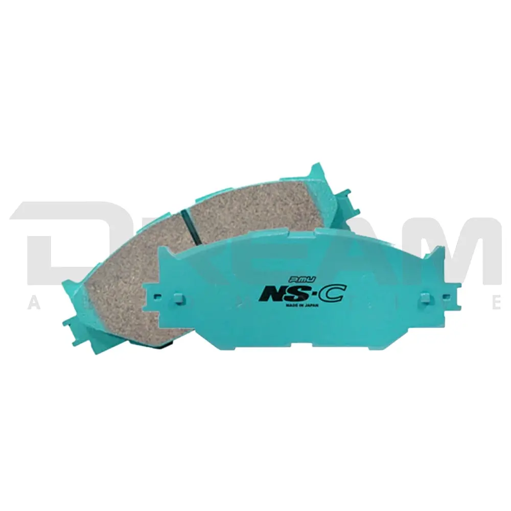 Project Mu | Ns-C Rear Brake Pads | Honda Civic Type R | Fk8/Fl5 2.0T K20c1 | 2017+ 1