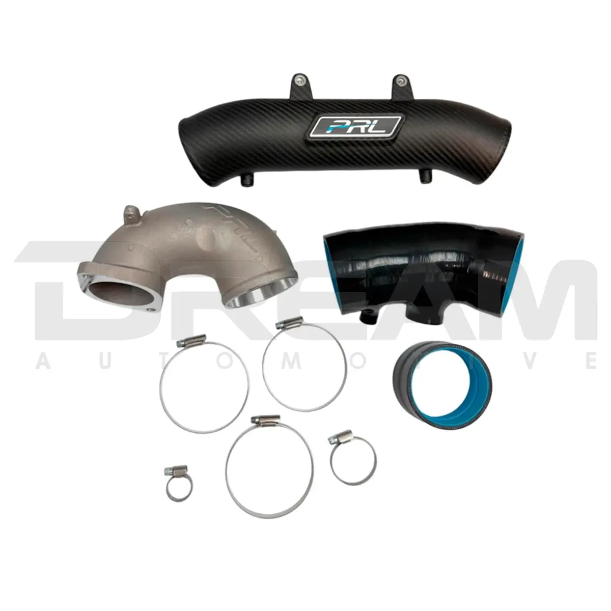 Prl Motorsport | Matte Carbon Fiber Turbocharger Inlet Pipe Kit | Honda Civic Type R | Fk8 2.0T K20c1 | 2017-2022 1