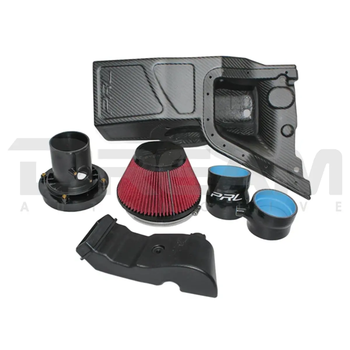 Prl Motorsports | Matte Carbon High Volume Intake System | Honda Civic Type R | Fl5 2.0T K20c1 | 2023+ 1