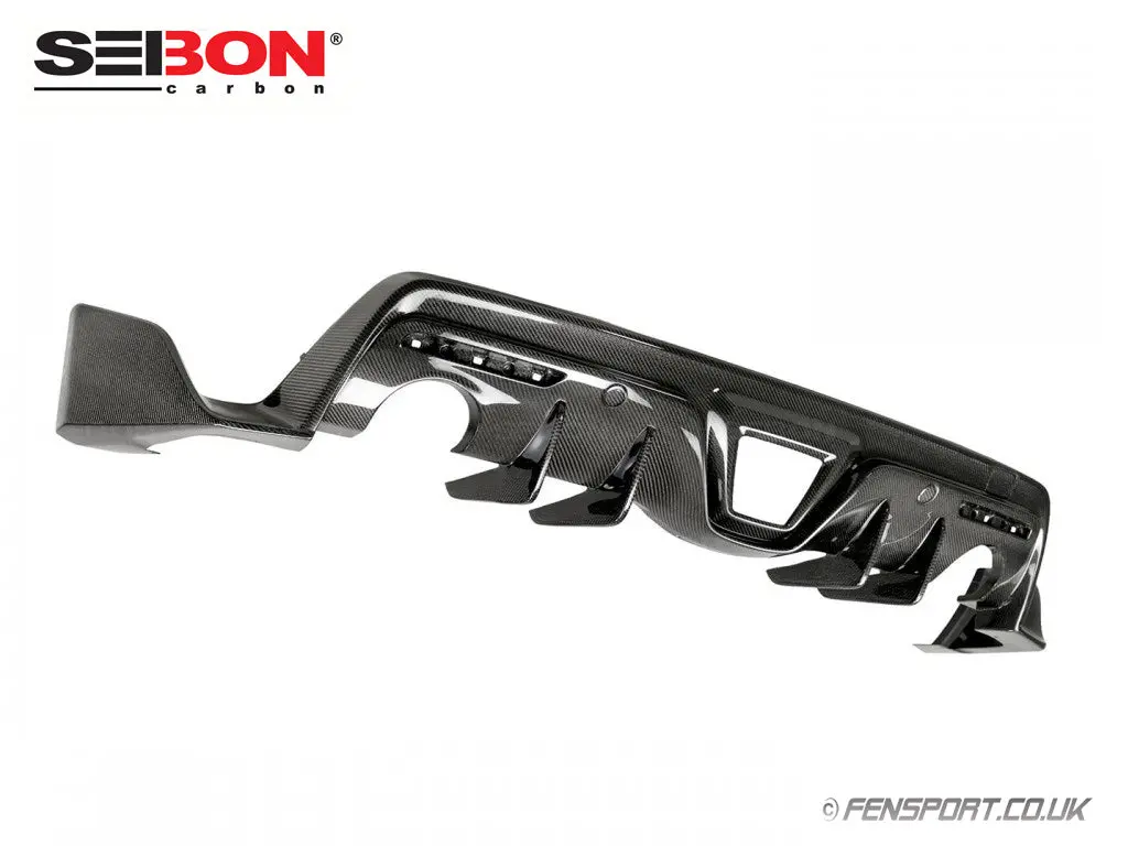 Seibon Carbon Fibre - Rear Diffuser - Mb Style - Gr Supra A90 1