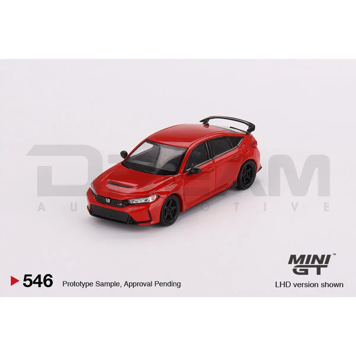 Mini Gt | 1:64 Honda Civic Type R | Fl5 | Rallye Red W/ Advan Gt Wheel 1