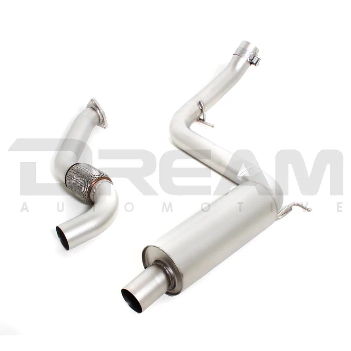 Remus | Cat-Back Sport Exhaust Front Silencer | Honda Civic Type R | Fk2 2.0T K20c1 | 2015-2016 1