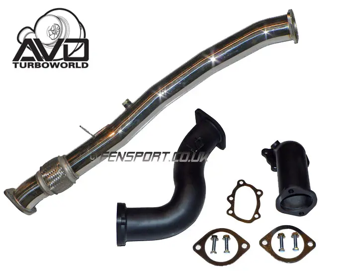 Turbo Exhaust Front Pipe Kit - No Cat - Avo 3" - For Avo Turbo Gt86 & Brz 1