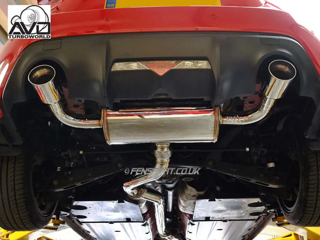 Turbo Exhaust System - Turbo Back - With Cat - Avo 3" - Gt86 & Brz 1