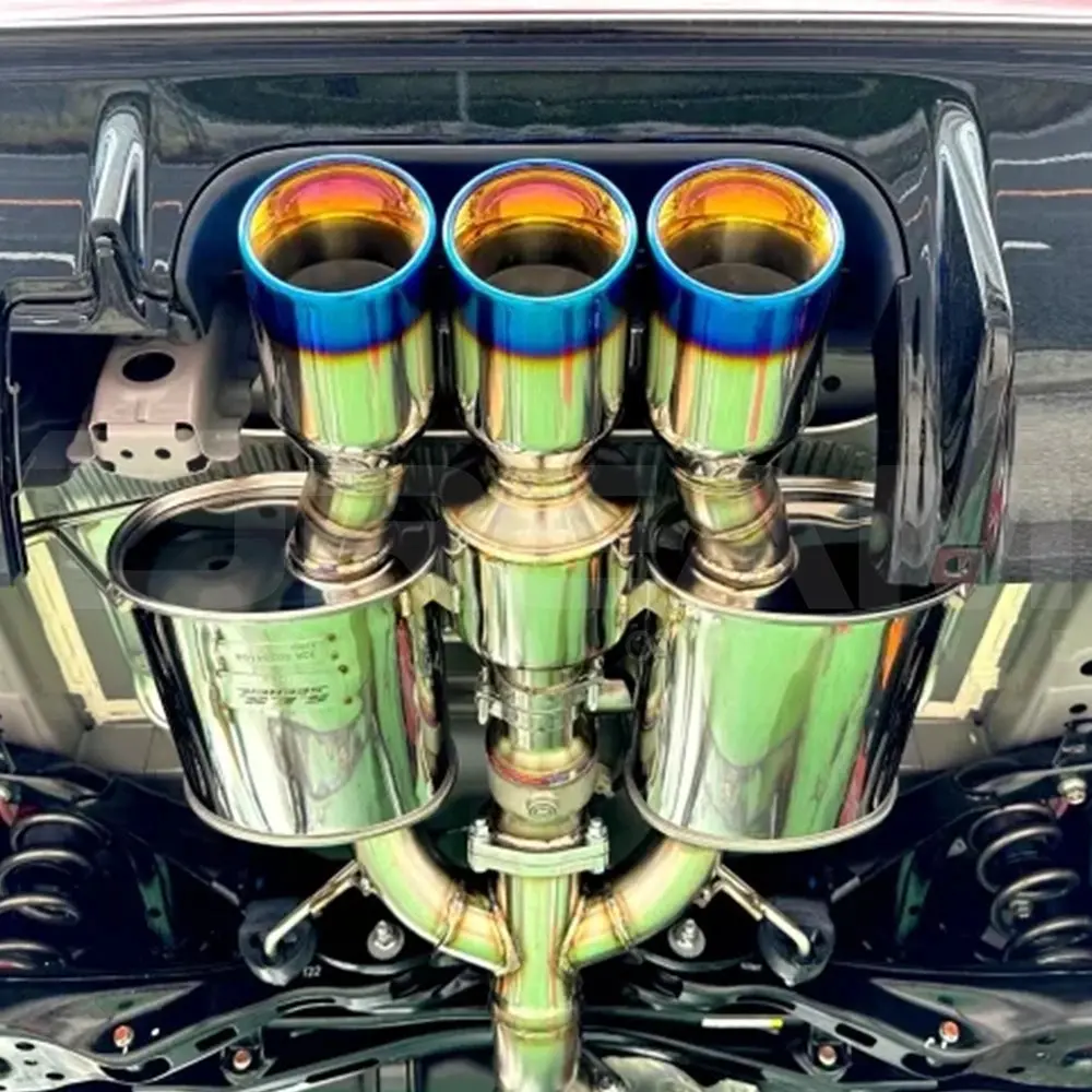 Seeker | Ses Trident Exhaust System | Honda Civic Type R | Fl5 2.0T K20c1 | 2023+ 1