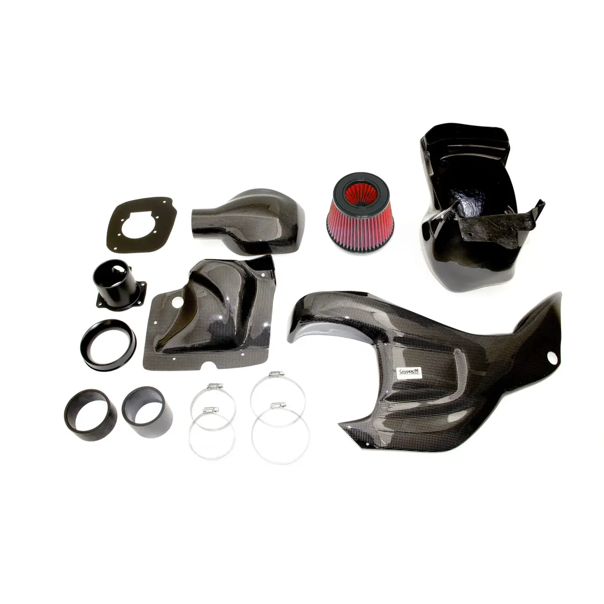 Gruppem | Carbon Fibre Intake System | Honda Civic Type R | Fk8 2.0T K20c1 | 2017-2022 1