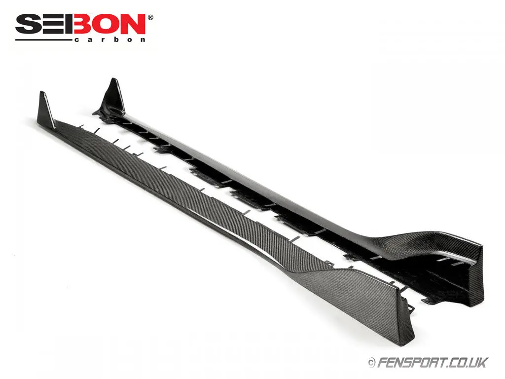 Seibon Carbon Fibre Side Skirts - Mb Style - Gr Supra A90 1