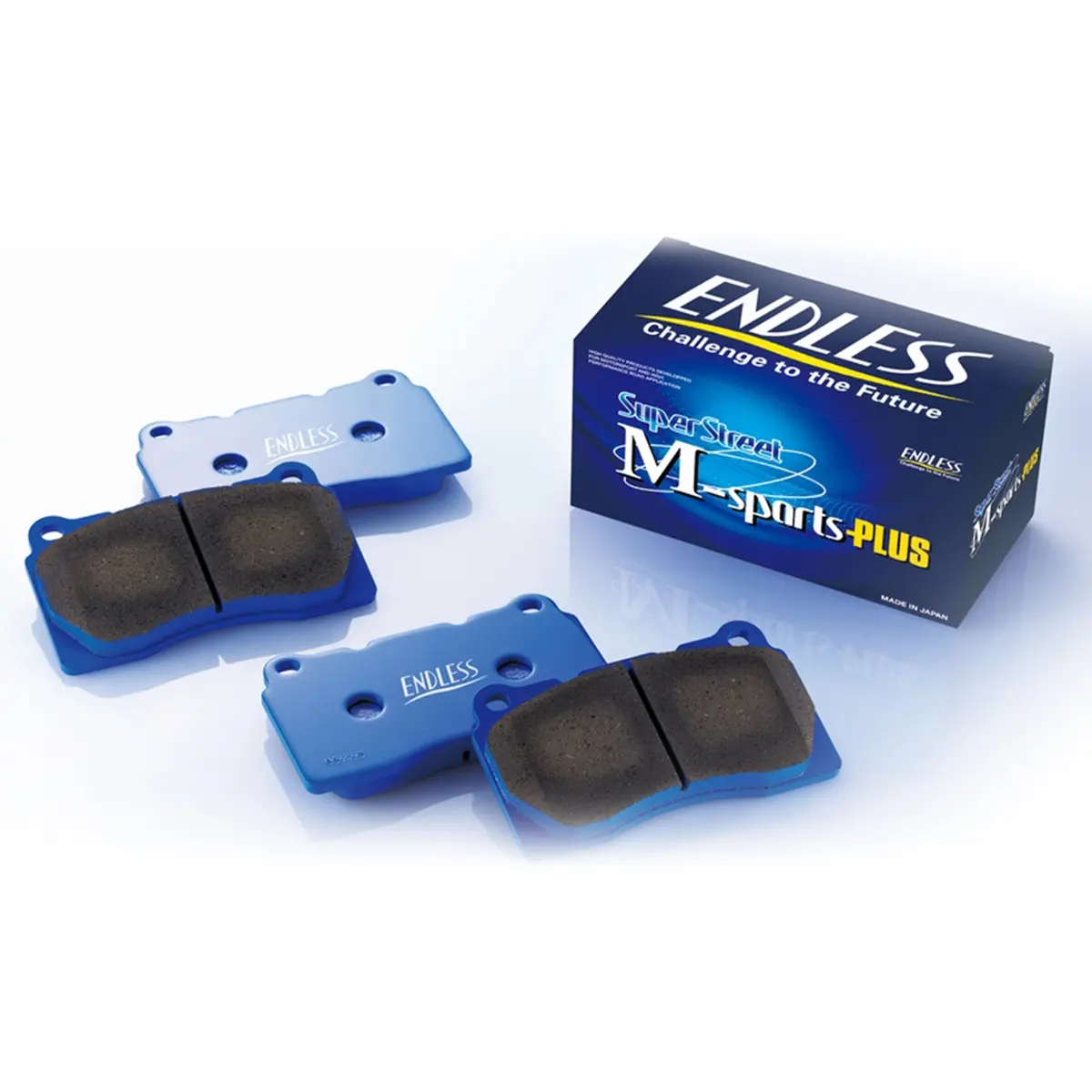 Endless Super Street M-Sport Plus Front Brake Pads | Honda Civic Type R | 2.0T K20c1 | 2015+ 1