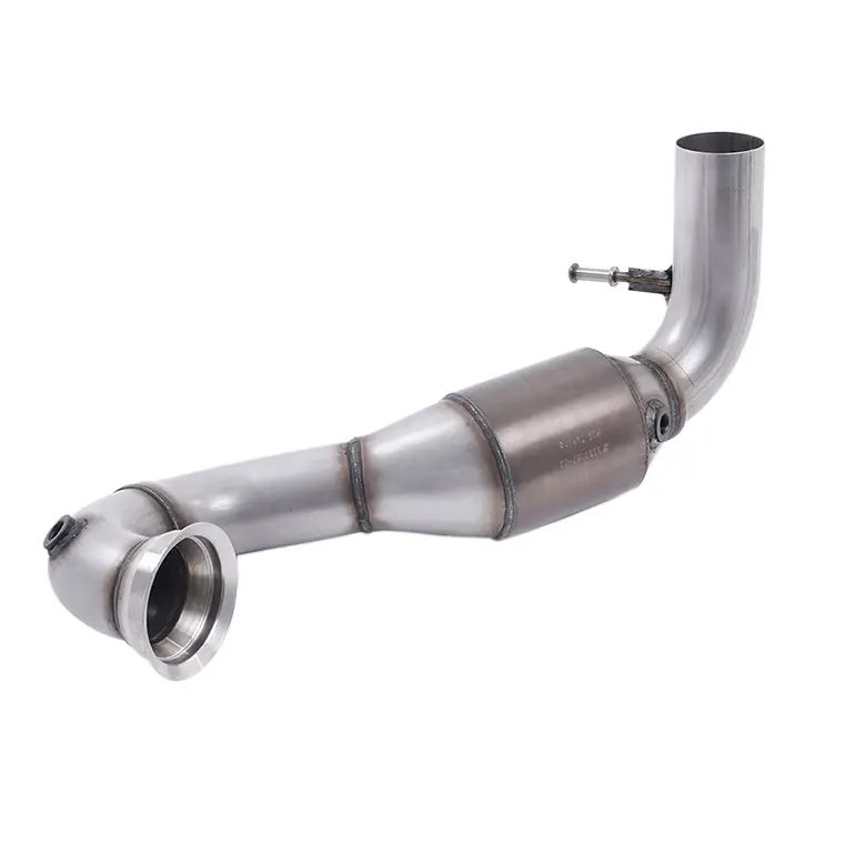 Milltek Sport | Cast Downpipe With Hjs High Flow Sports Cat | Mercedes-Amg A 45/Cla 45 4Matic | 2.0T M133 | 2012-2018 1