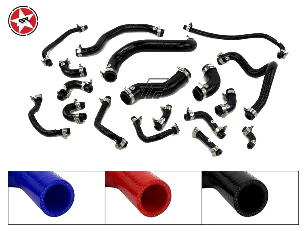 Radiator Coolant  Silicone Hose Kit - Stoney Racing - Celica St185 1