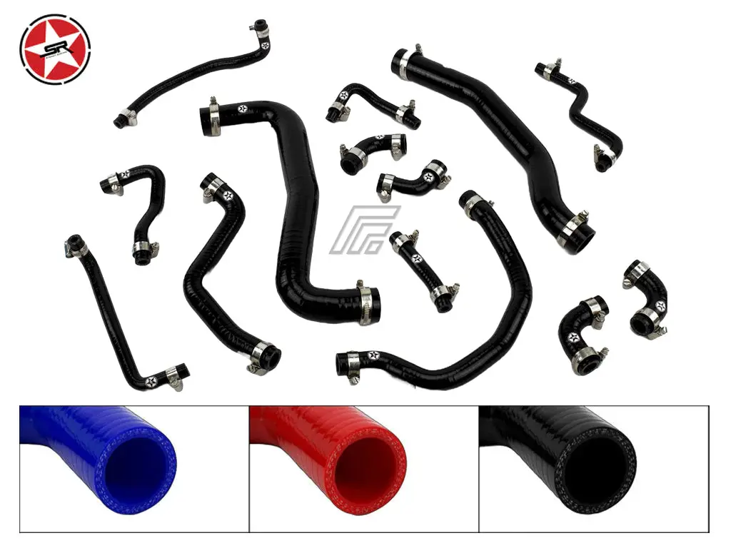 Radiator Coolant Silicone Hose Kit - Stoney Racing - Celica St205 1