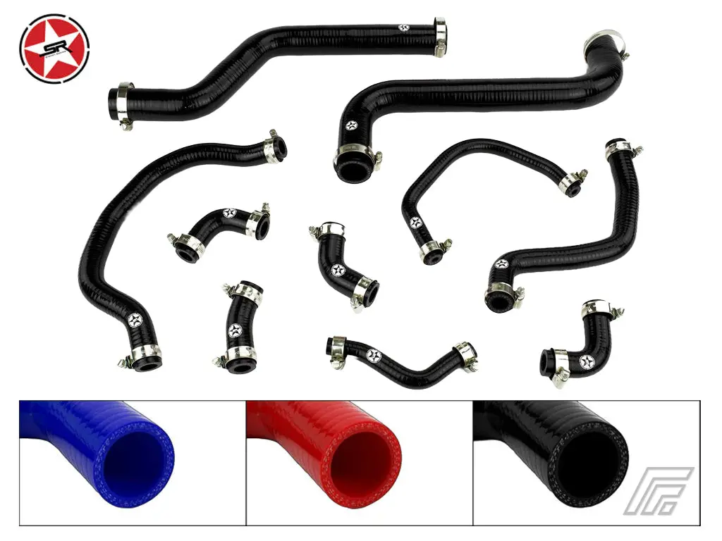 Radiator Silicone Hose Kit - Stoney Racing - Toyota Celica Gt 2.0 St202 1