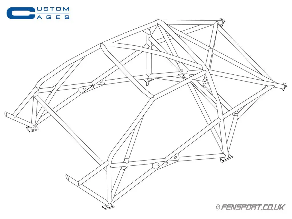 Roll Cage - Multi Point - T45 - Fia Certificate Pending - Gt4 St205 1