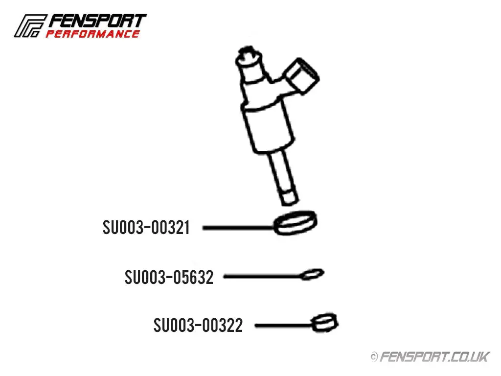 Direct Injector Seal Kit - Set Of 4 - Gt86 & Brz - Fa20 Engine 1