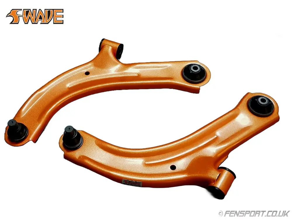 S Wave Front Lower Wishbones / Control Arms - Yaris 1.3 & 1.8 Sport 06> 1