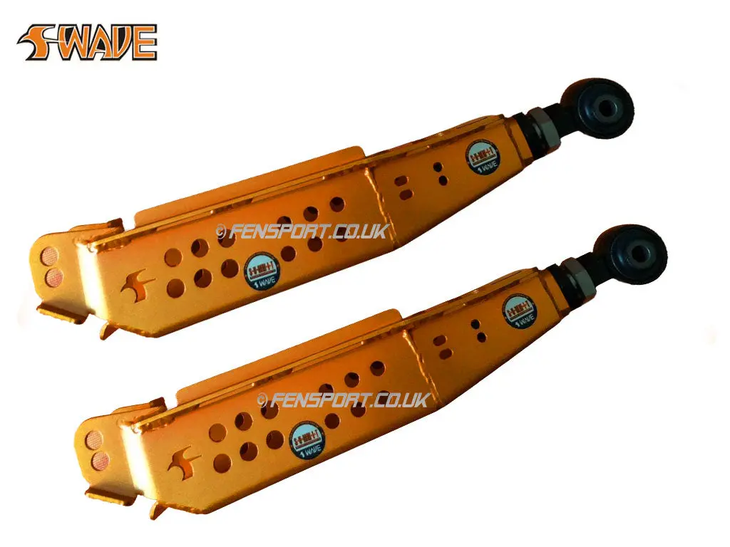 S Wave Rear Camber Control Arms - Choice Of Bushes - Gr86, Gt86 & Brz 1