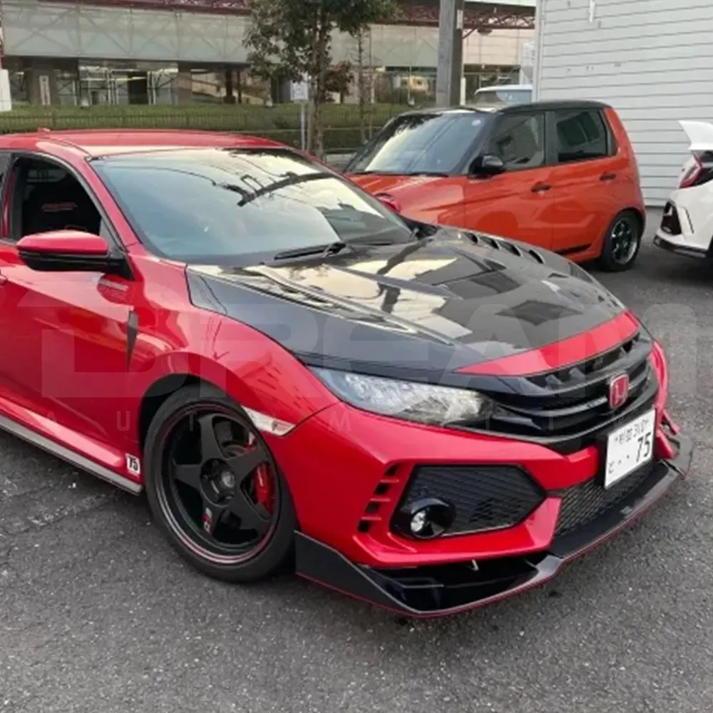 Seeker | Front Splitter | Honda Civic Type R | Fk8 2.0T K20c1 | 2017-2022 1