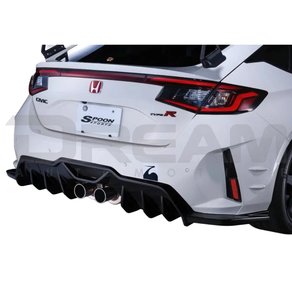 Spoon Sports | S-Tai Rear Bumper | Honda Civic Type R | Fl5 2.0T K20c1 | 2023+ 1