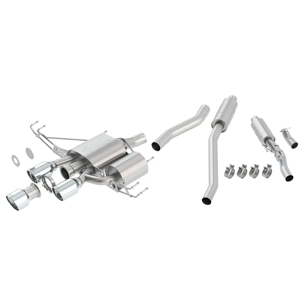 Borla Performance | Exhaust System | Honda Civic Type R | Fk8 2.0T K20c1 | 2017-2022 1