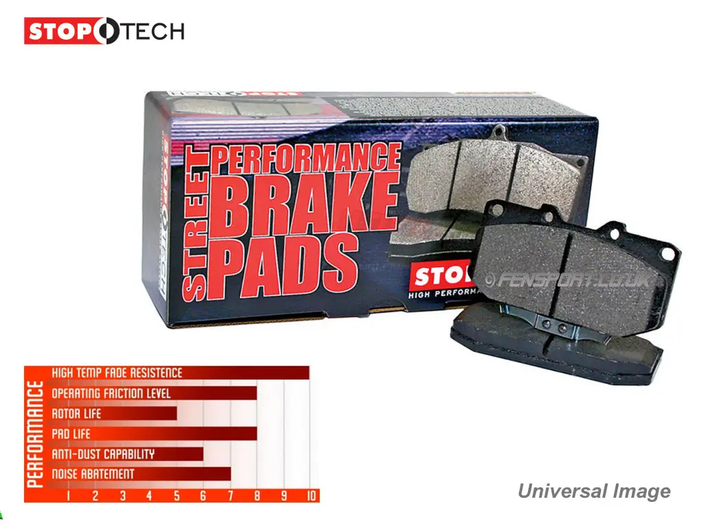 Brake Pads - Rear - Stoptech - Celica 140 & 190 T Sport, Yaris 1.0, 1.3 & 1.5 1
