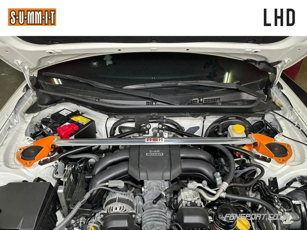 Summit Front Strut Tower Brace - Lhd - Polished - Gr86 1