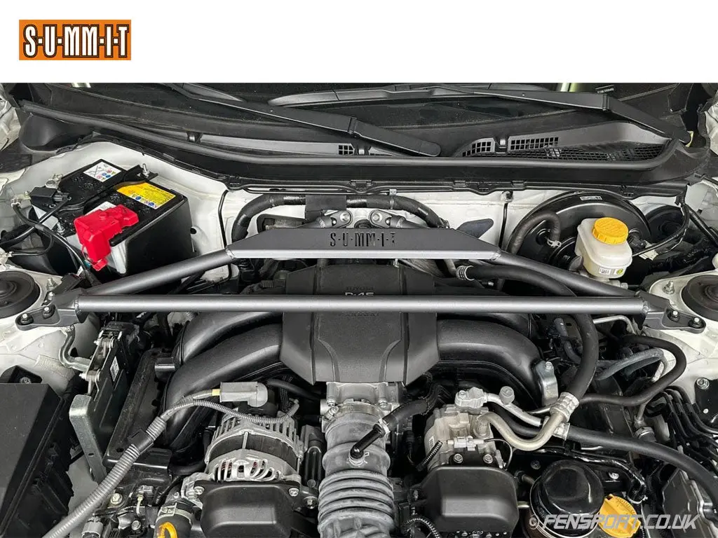 Summit Front Strut 4 Point Brace - Graphite Grey - Gr86 1
