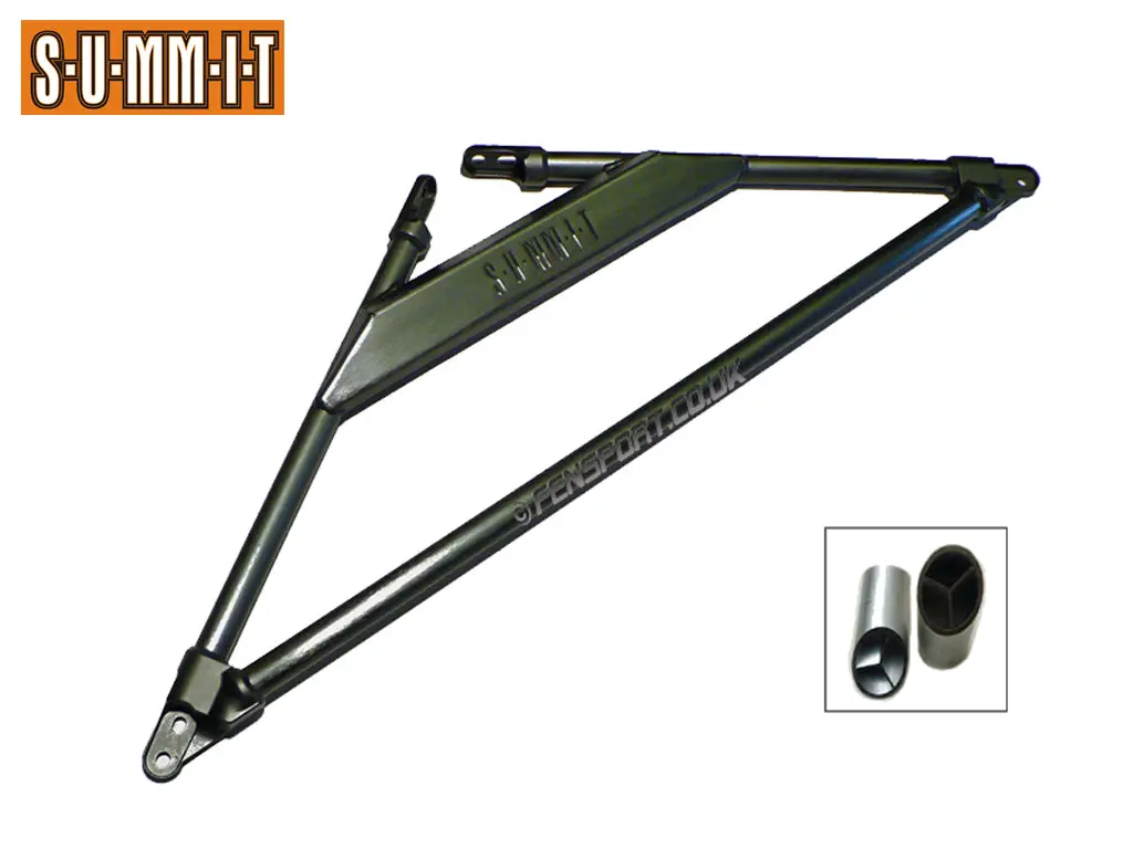 Summit Front Strut Brace - 3 Point Upper  - Graphite - Gt86 & Brz 1