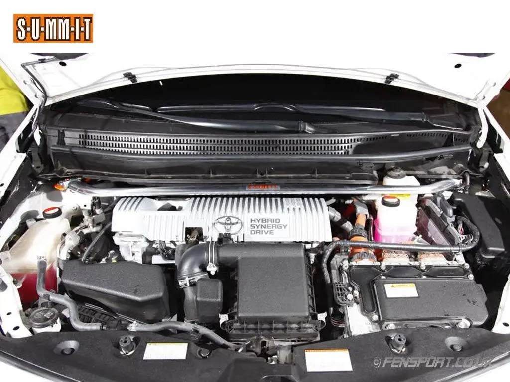 Summit - Strut Tower Brace - Front - Polished - Prius Mk3 Zvw30 1
