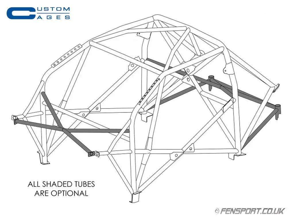 Roll Cage - International Multi Point - T45 - Fia Certificated - Gr Yaris 1