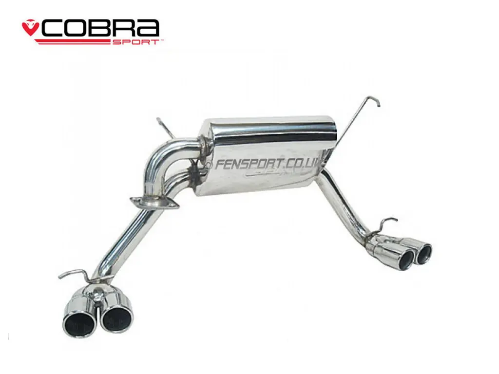 Cobra Exhaust System - Quad 3" Tailpies - Mr-S Zzw30 1