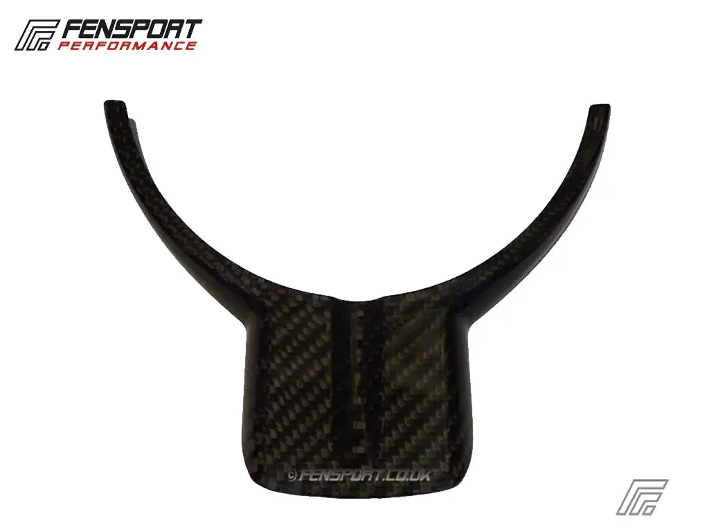 Carbon Steering Wheel Trim Cover - No Hole - Gt86 & Brz 1