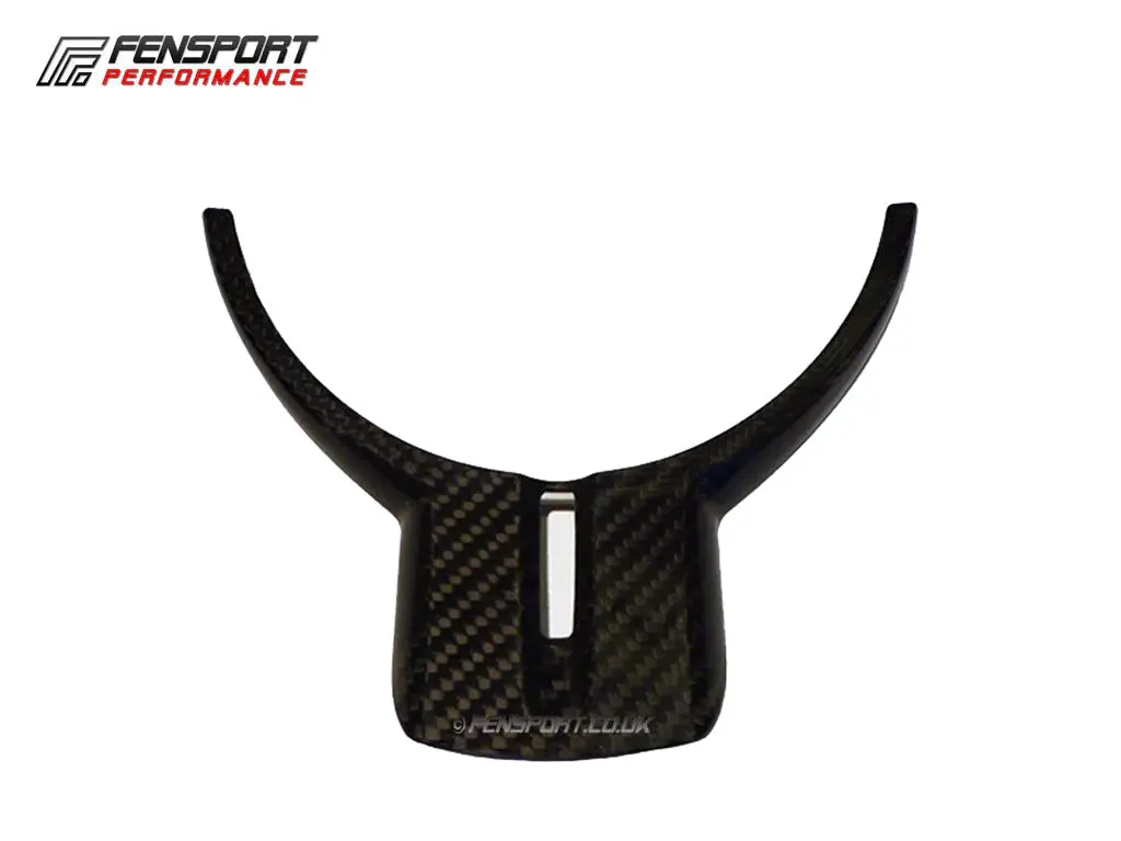 Carbon Steering Wheel Trim Cover - With Hole - Gt86 & Brz 1