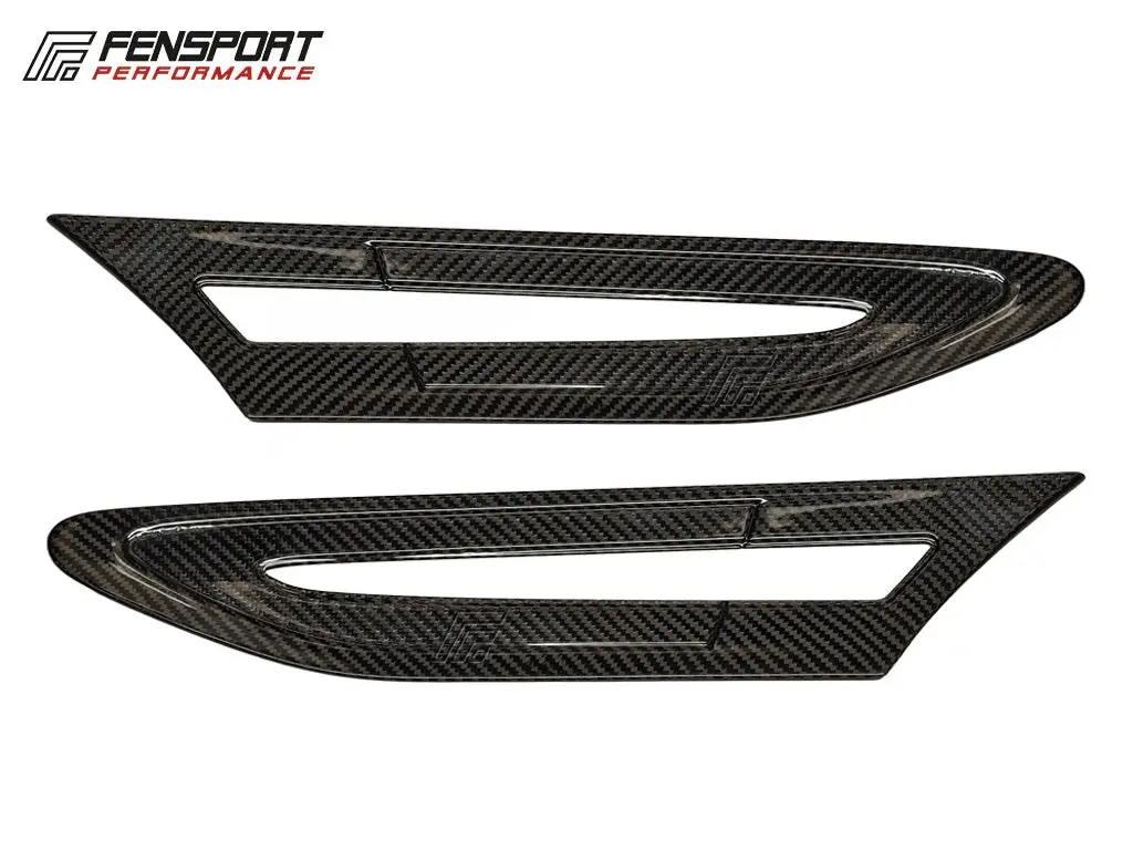 Carbon Fibre Grill Vent Covers - Pair - Brz 1