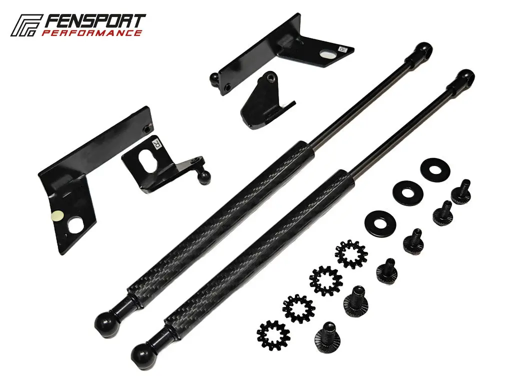 Bonnet Struts / Bonnet Lifters - Carbon - Gr Yaris 1