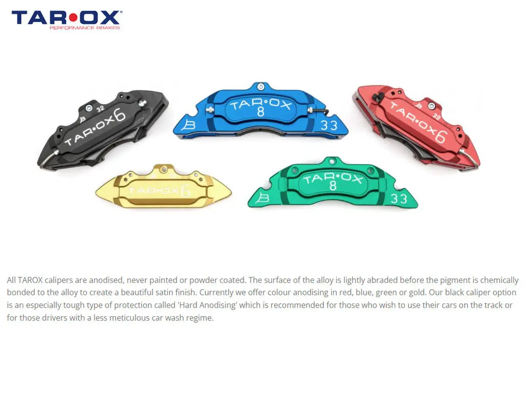 Brake Kit - Front - Tarox - 8 Piston - 340Mm Discs - Celica St205 2