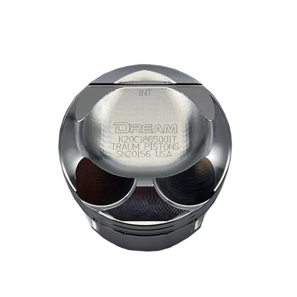 Traum Optimum Performance Forged Piston Set | Honda Civic Type R | Fk2/Fk8 2.0T K20c1 | 2015+ 1