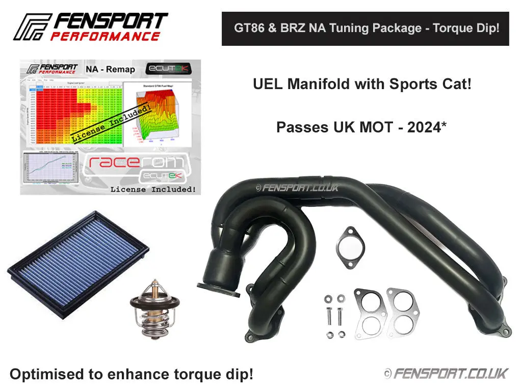 Fensport - Na Tuning Package - Unequal Length Manifold - Remove Torque Dip - Gt86 & Brz 1