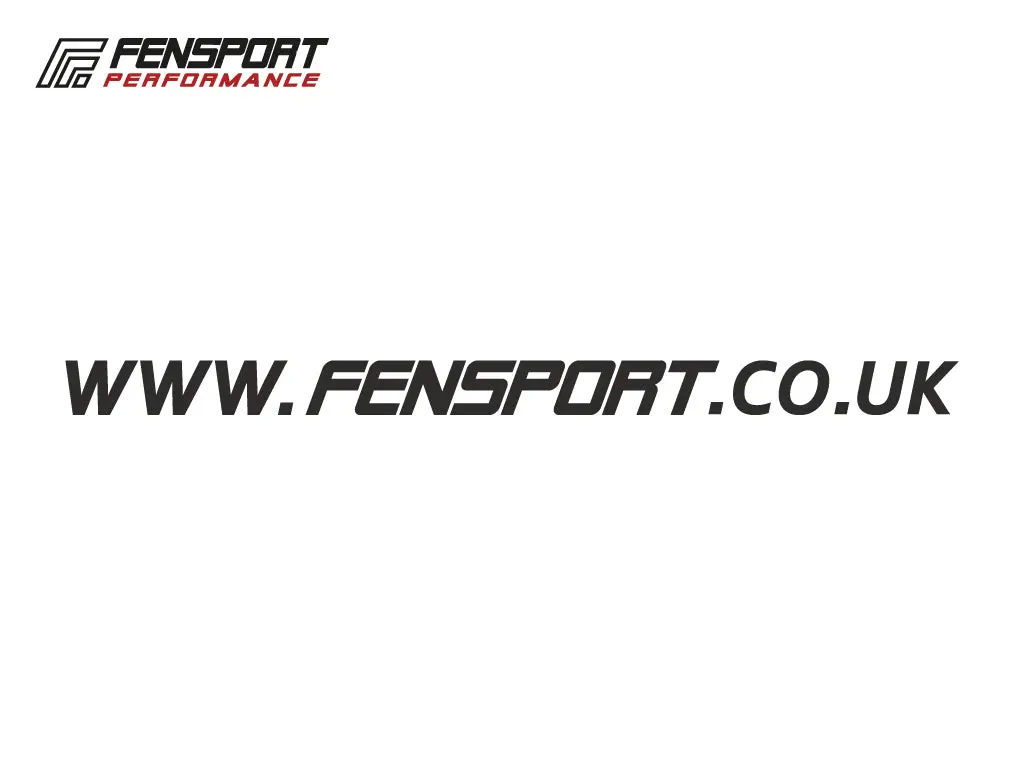 Grey Www.Fensport.Co.Uk Sticker (40Cm X 2.4Cm) 1