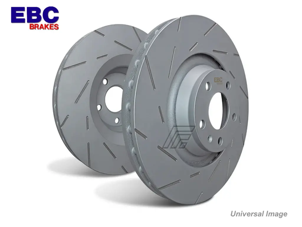 Brake Discs - Front - Ebc Premium - Slotted - Celica Gt4 St205 1