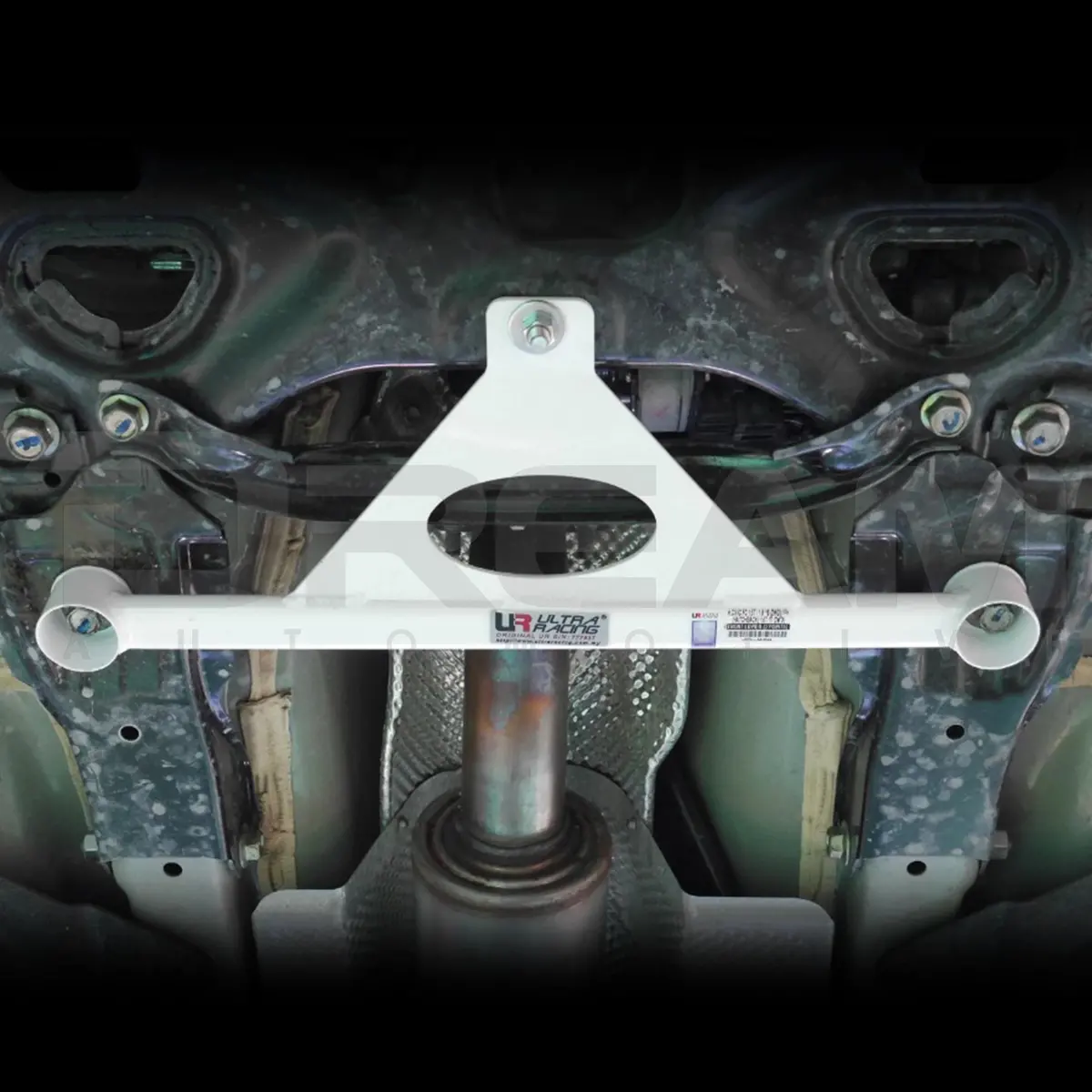 Ultra Racing Front Lower Brace (3 Points) | Honda Civic Type R | Fk8 | 2.0T K20c1 | 2017+ 1