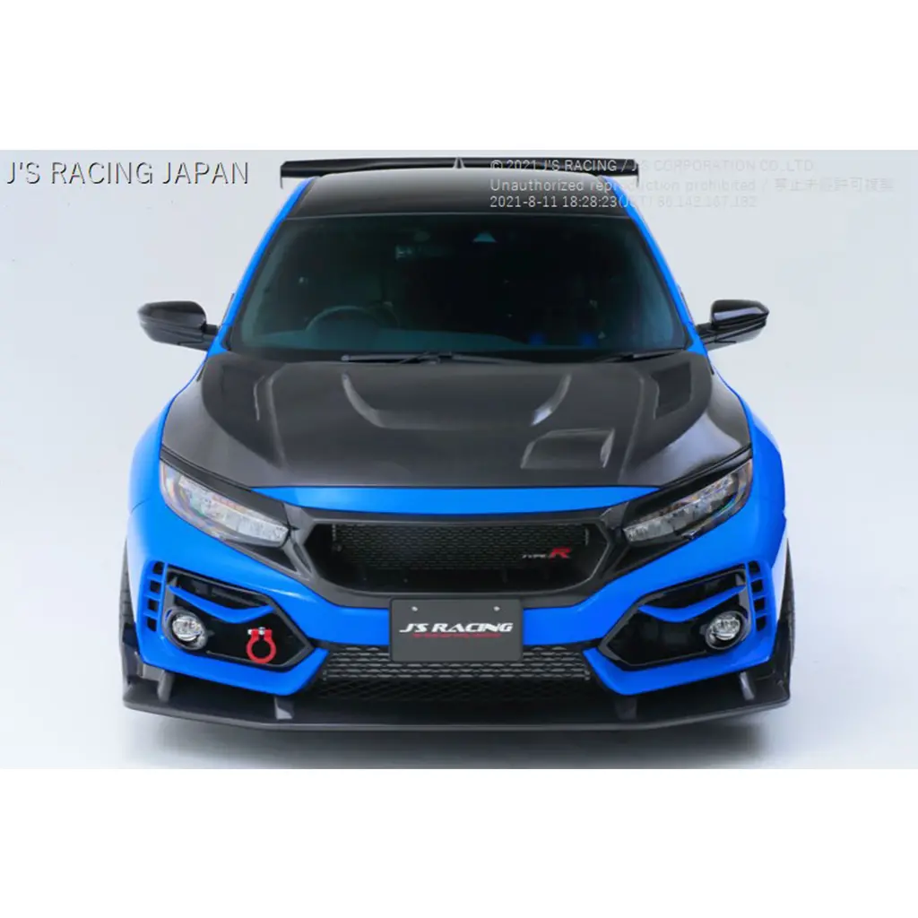 J's Racing Front Splitter Type S | Honda Civic Type R | Fk8 2.0T K20c1 | 2017+ 1