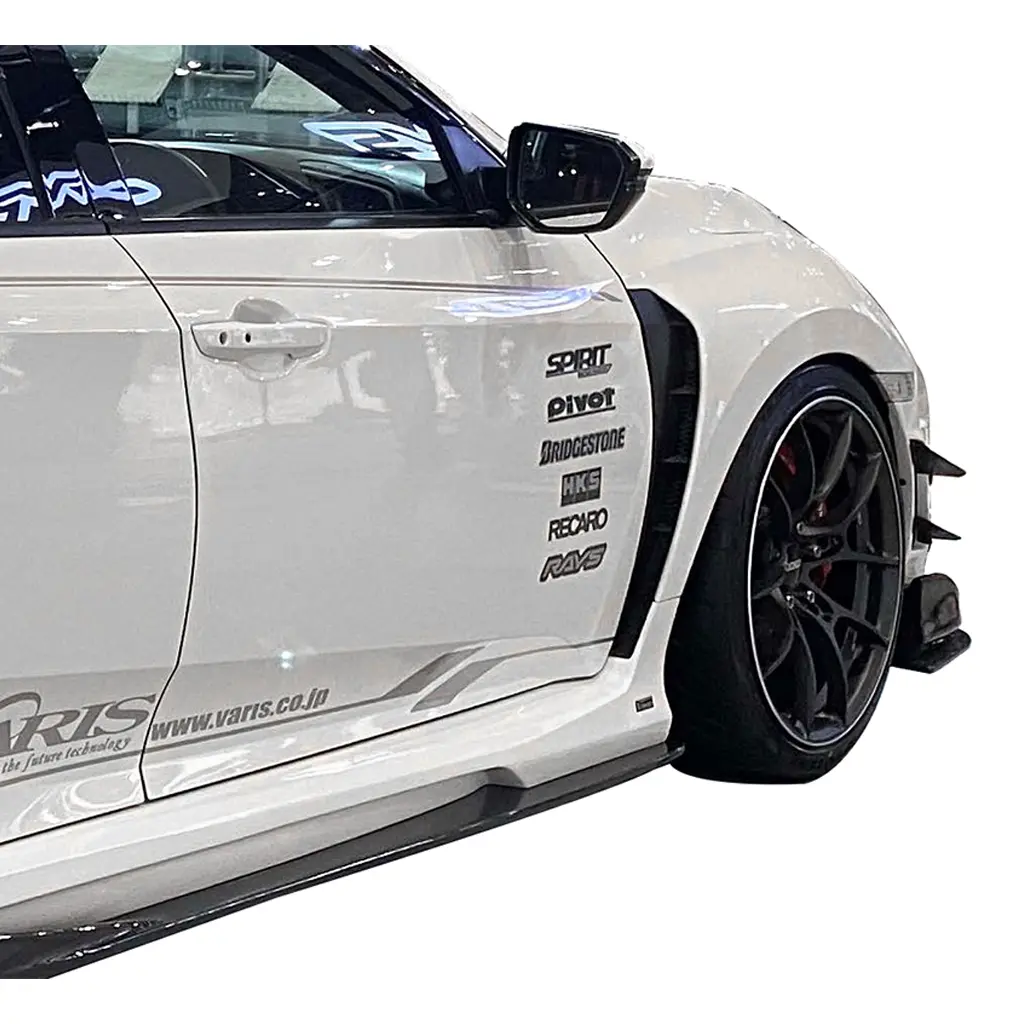 Varis Wide Front Fender Set (+10Mm) | Honda Civic Type R | Fk8 2.0T K20c1 | 2017-2019 1