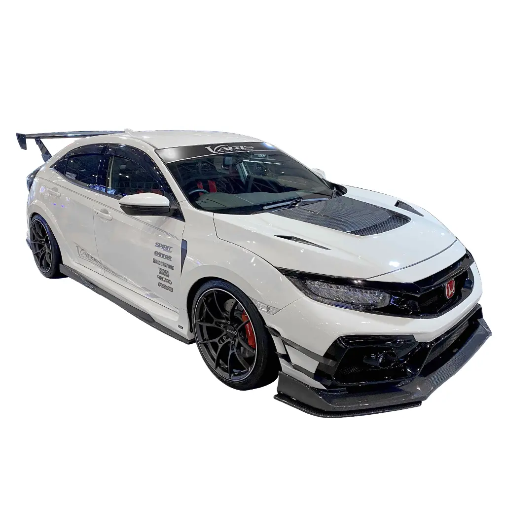 Varis Arising-Ii Side Skirt And Underboard | Honda Civic Type R | Fk8 2.0T K20c1 | 2017+ 2