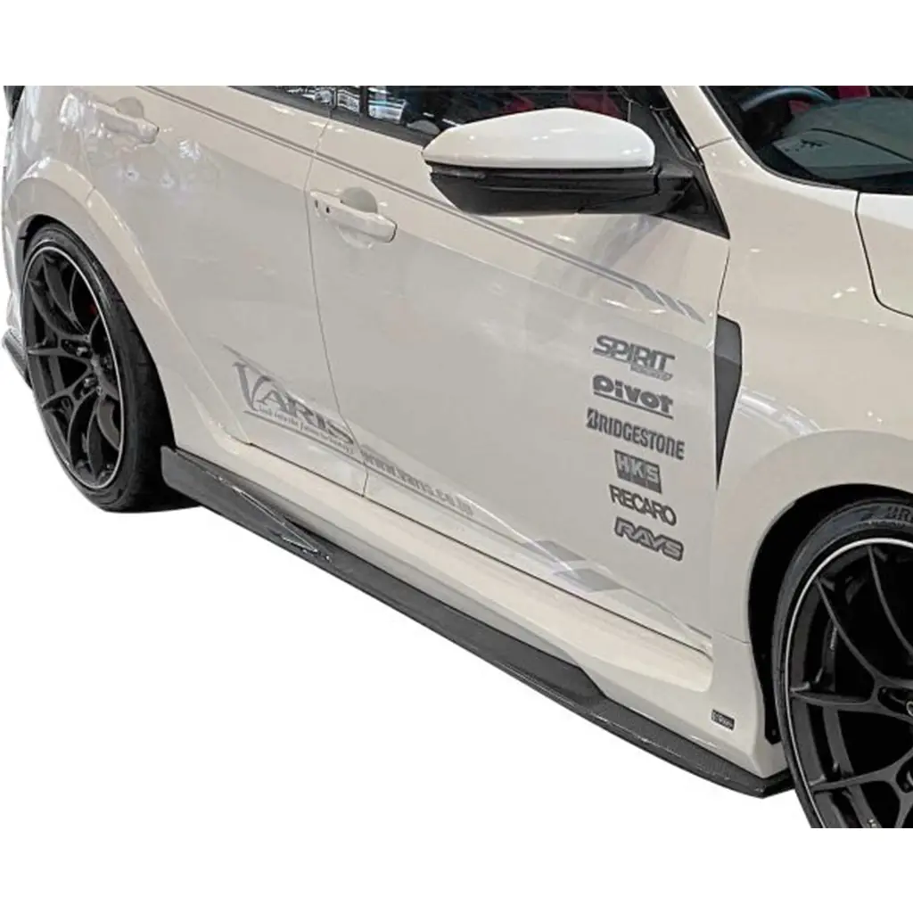Varis Arising-Ii Side Skirt And Underboard | Honda Civic Type R | Fk8 2.0T K20c1 | 2017+ 1